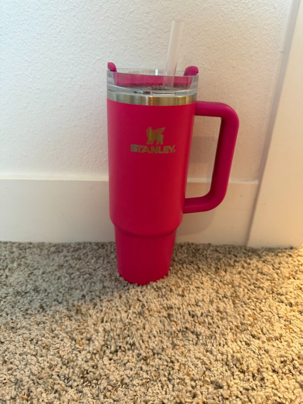 Hot Pink Stanley Tumbler – 30 oz